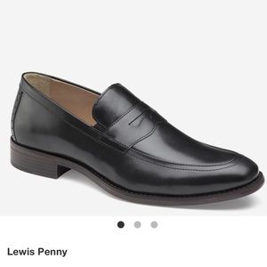NWT - Johnston & Murphy - Black Lewis Penny - 11.5 M